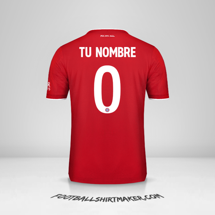 Camiseta FC Bayern Munchen 2020/21 Cup -  tu nombre - 0