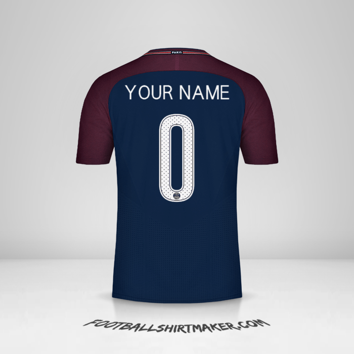 Jersey Paris Saint Germain Cup 2017/18 -  your name - 0
