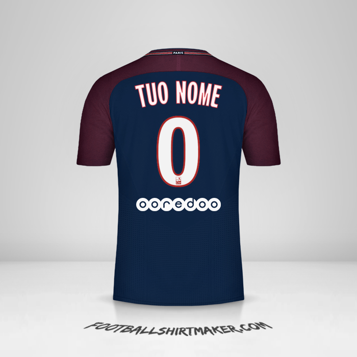 Maglia Paris Saint Germain 2017/18 -  tuo nome - 0