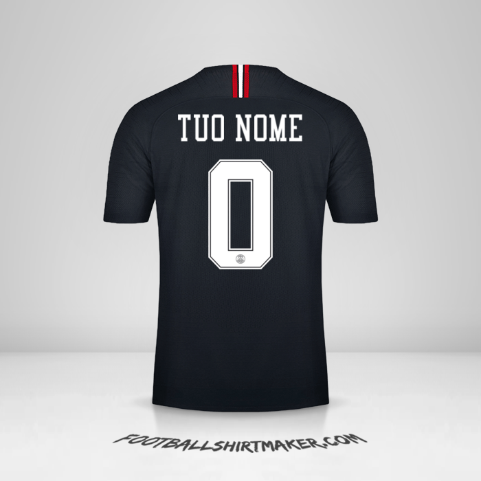 Maglia Paris Saint Germain Jordan 2018/19 -  tuo nome - 0