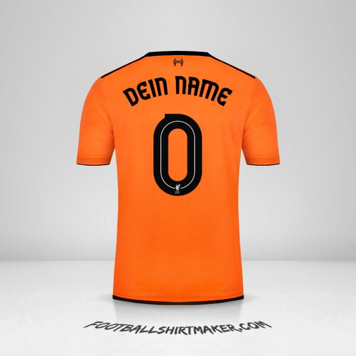 Trikot Liverpool FC Cup 2017/18 III -  dein name - 0