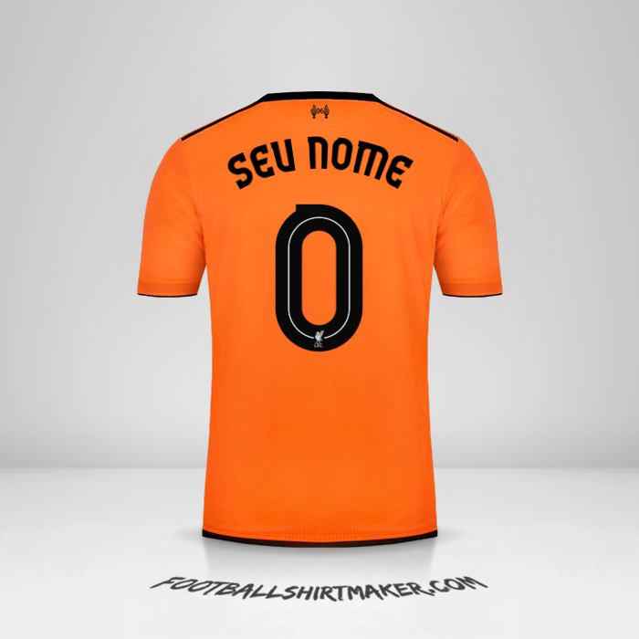 Camisa Liverpool FC Cup 2017/18 III -  seu nome - 0