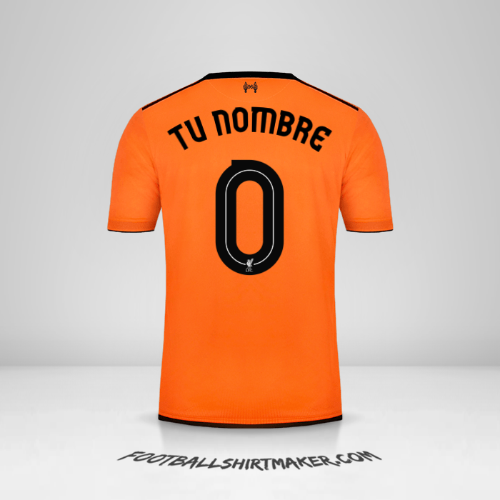 Camiseta Liverpool FC 2017/18 Cup III -  tu nombre - 0