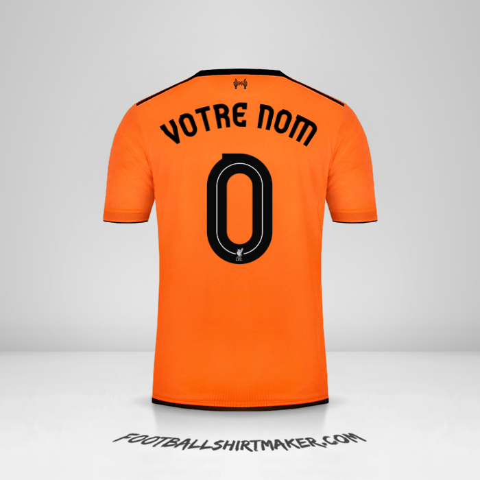 Maillot Liverpool FC 2017/18 Cup III -  votre nom - 0
