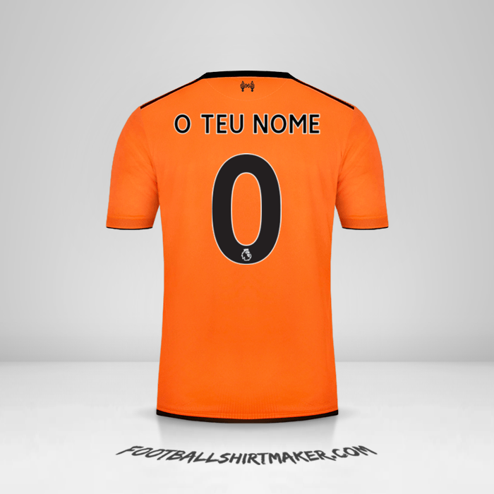 Camisola Liverpool FC 2017/18 III -  o teu nome - 0