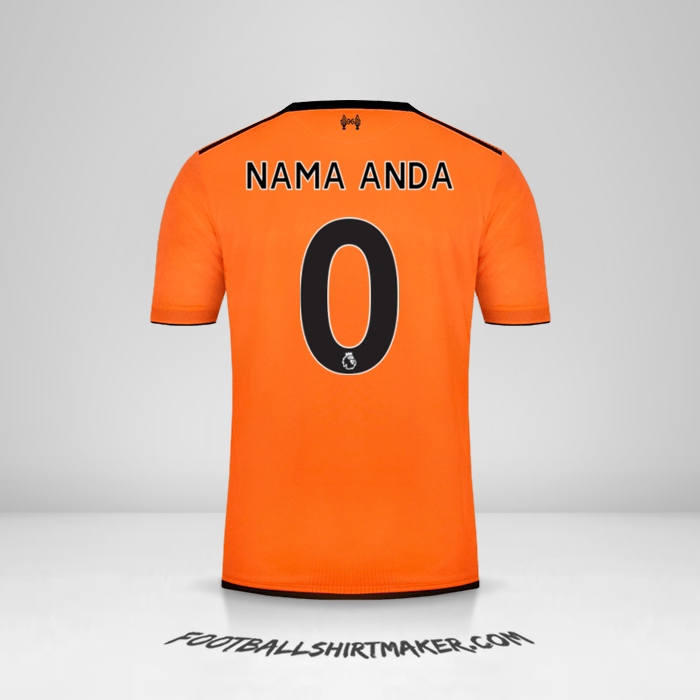 Jersey Liverpool FC 2017/18 III -  nama anda - 0