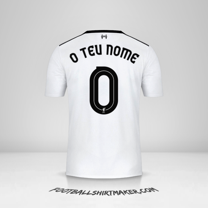 Camisola Liverpool FC Cup 2017/18 II -  o teu nome - 0