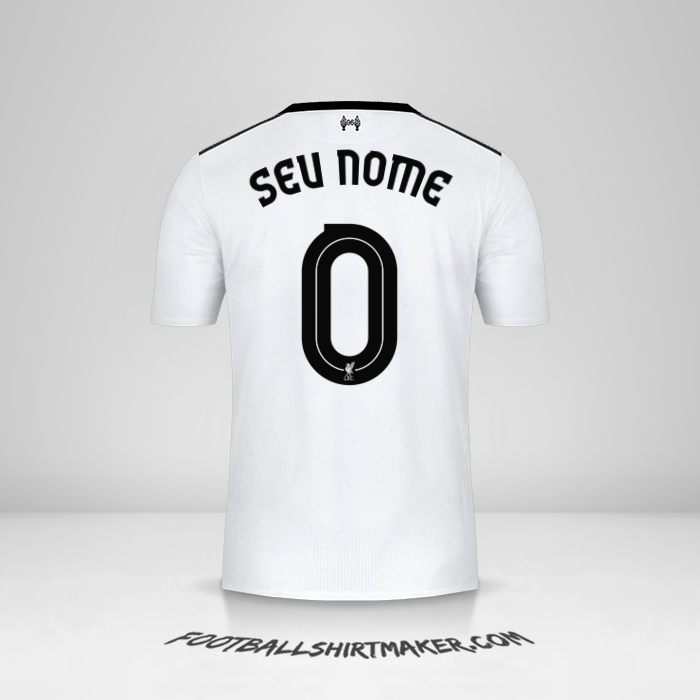 Camisa Liverpool FC Cup 2017/18 II -  seu nome - 0