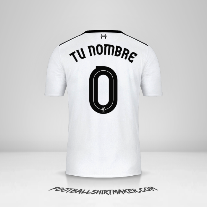 Camiseta Liverpool FC Cup 2017/18 II -  tu nombre - 0
