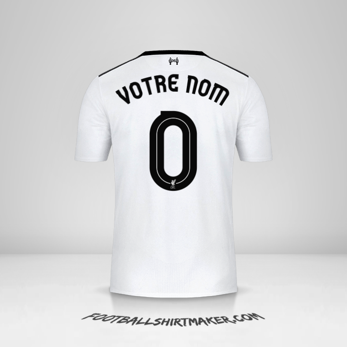 Maillot Liverpool FC Cup 2017/18 II -  votre nom - 0
