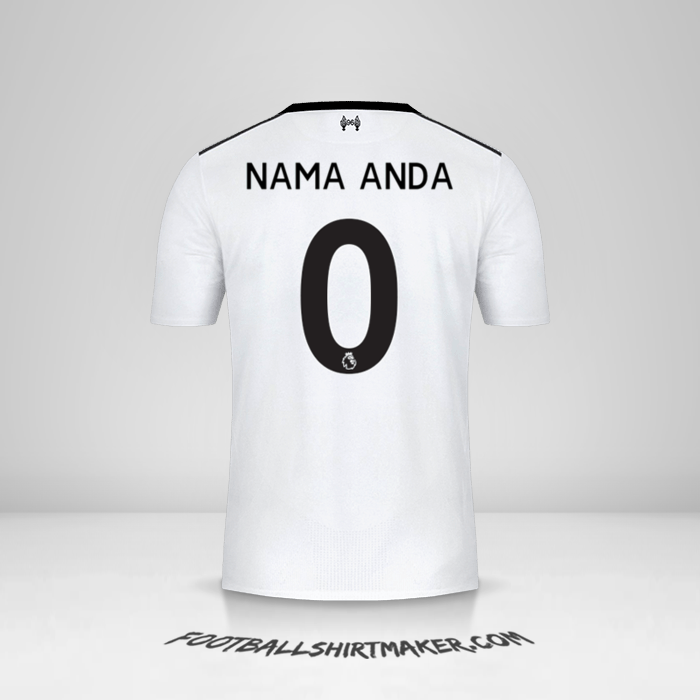 Jersey Liverpool FC 2017/18 II -  nama anda - 0