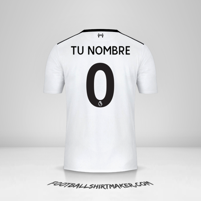 Camiseta Liverpool FC 2017/18 II -  tu nombre - 0