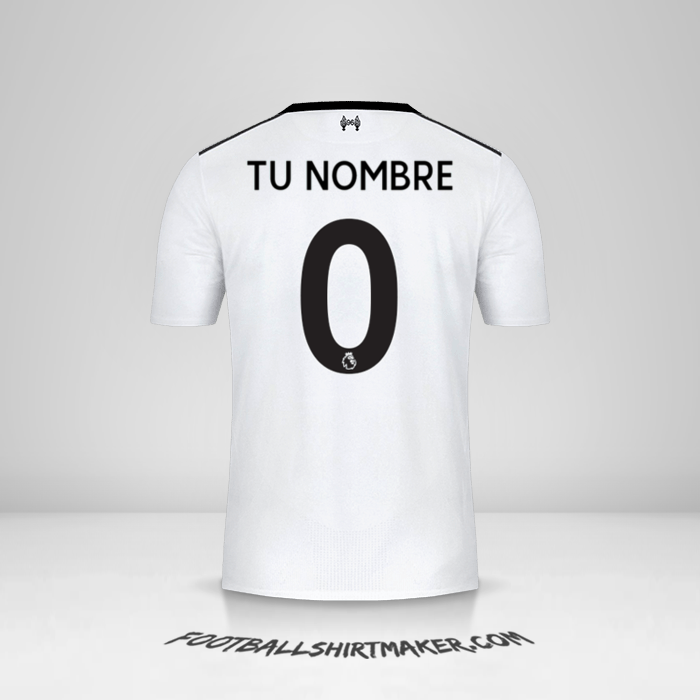 Camiseta Liverpool FC 2017/18 II -  tu nombre - 0