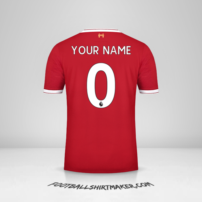 Jersey Liverpool FC 2017/18 -  your name - 0