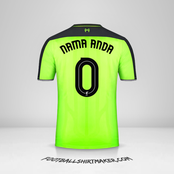 Jersey Liverpool FC Cup 2016/17 III -  nama anda - 0