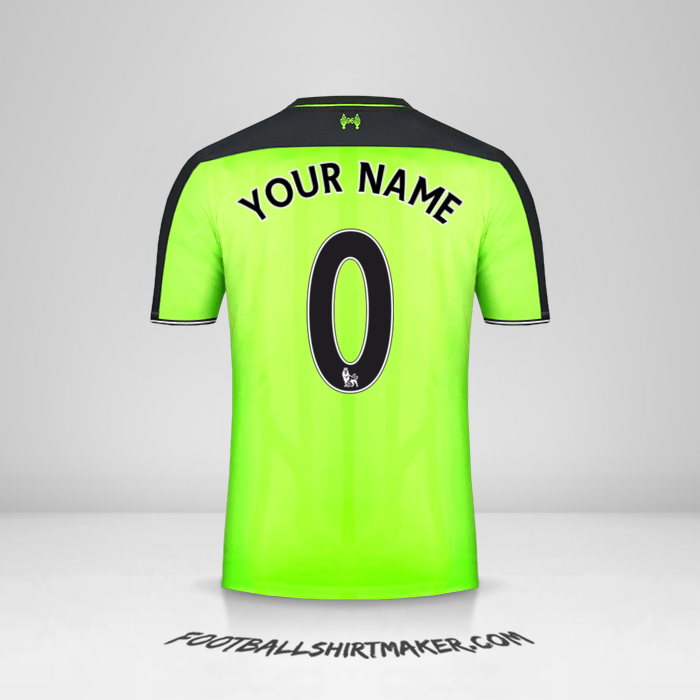Jersey Liverpool FC 2016/17 III -  your name - 0