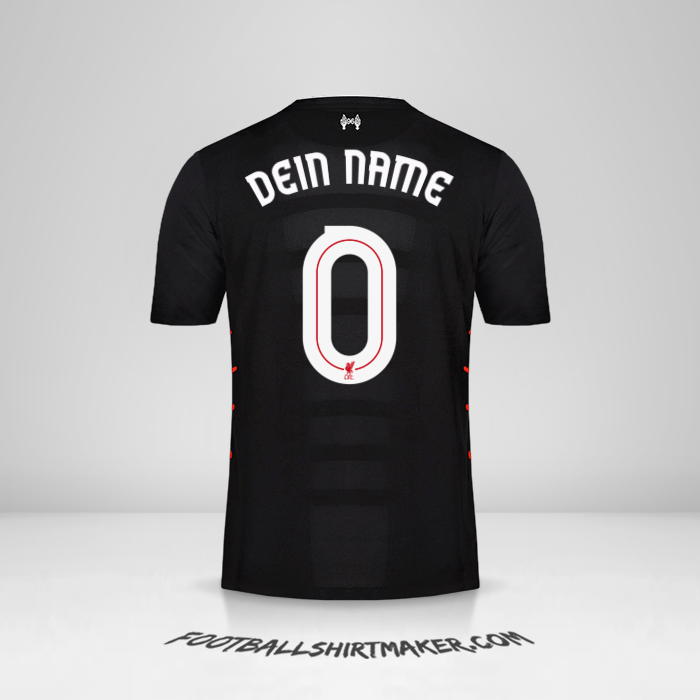 Trikot Liverpool FC 2016/17 Cup II -  dein name - 0