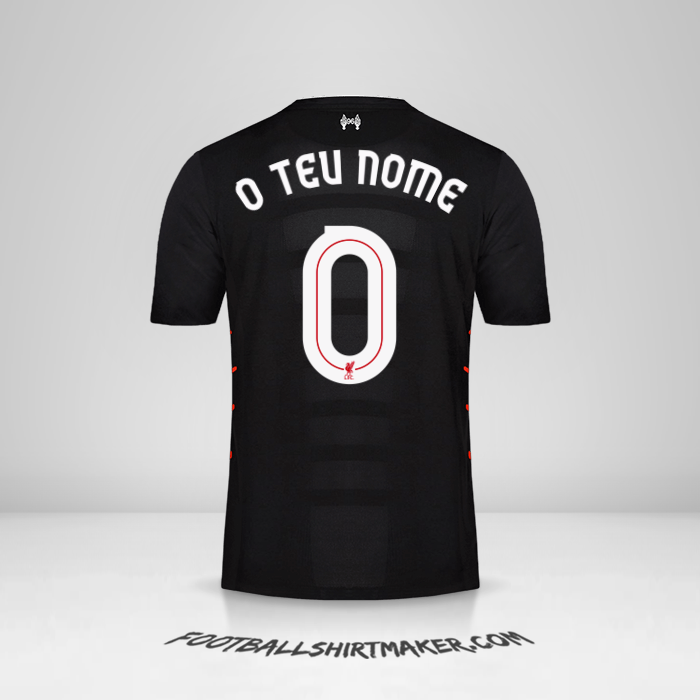 Camisola Liverpool FC 2016/17 Cup II -  o teu nome - 0