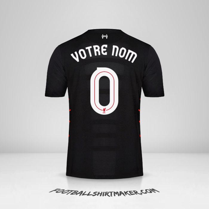 Maillot Liverpool FC 2016/17 Cup II -  votre nom - 0
