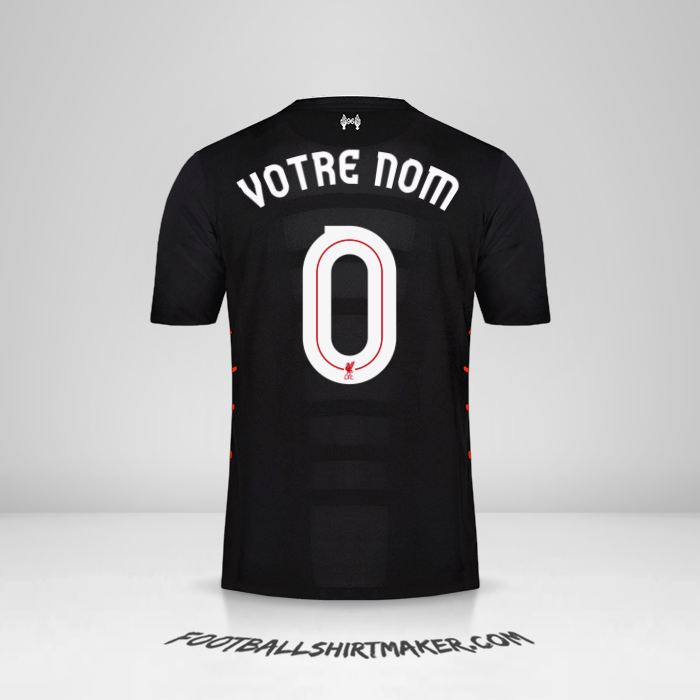 Maillot Liverpool FC Cup 2016/17 II -  votre nom - 0