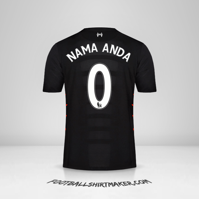 Jersey Liverpool FC 2016/17 II -  nama anda - 0