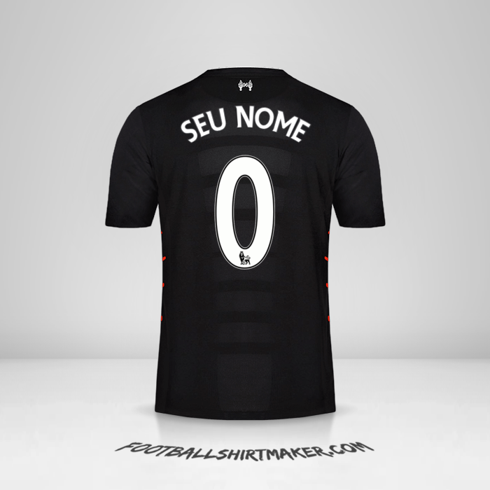 Camisa Liverpool FC 2016/17 II -  seu nome - 0