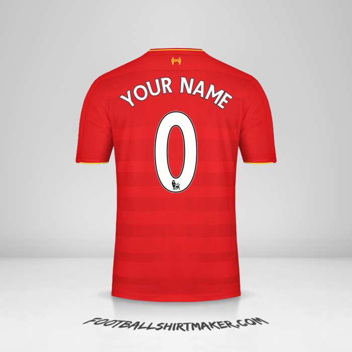 Shirt Liverpool FC 2016/17 -  your name - 0