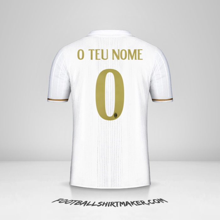 Camisola AC Milan 2016/17 II -  o teu nome - 0