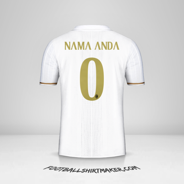 Jersey AC Milan 2016/17 II -  nama anda - 0