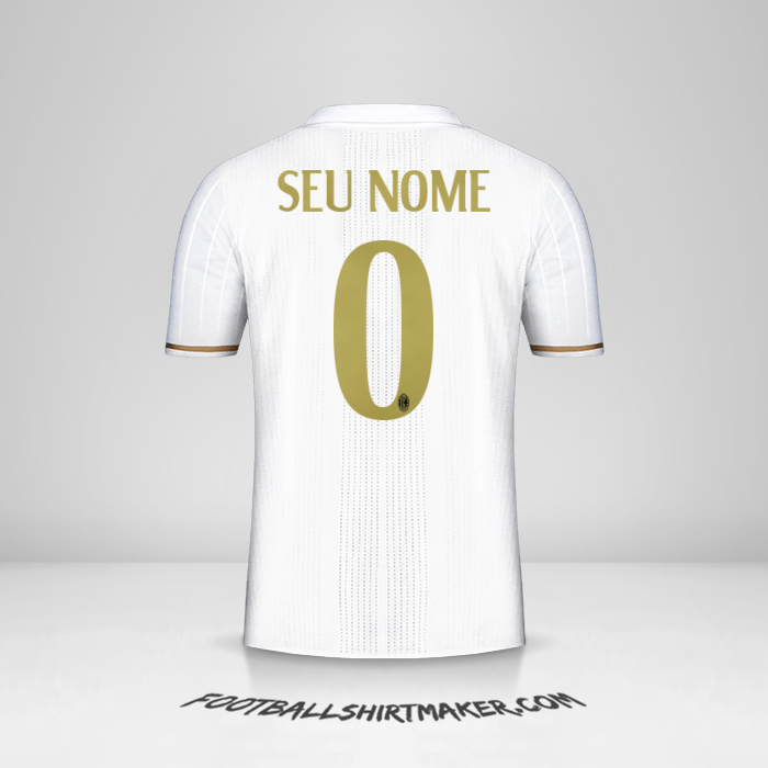 Camisa AC Milan 2016/17 II -  seu nome - 0