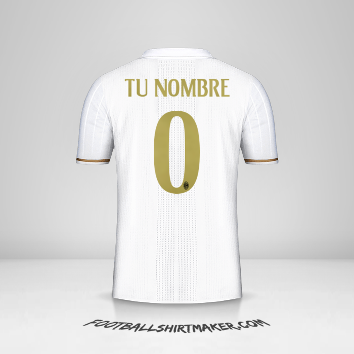 Camiseta AC Milan 2016/17 II -  tu nombre - 0