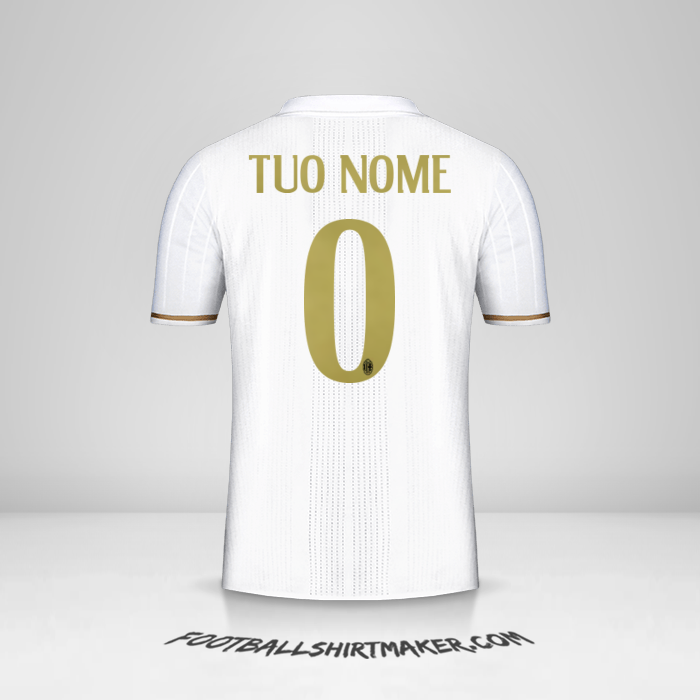 Maglia AC Milan 2016/17 II -  tuo nome - 0