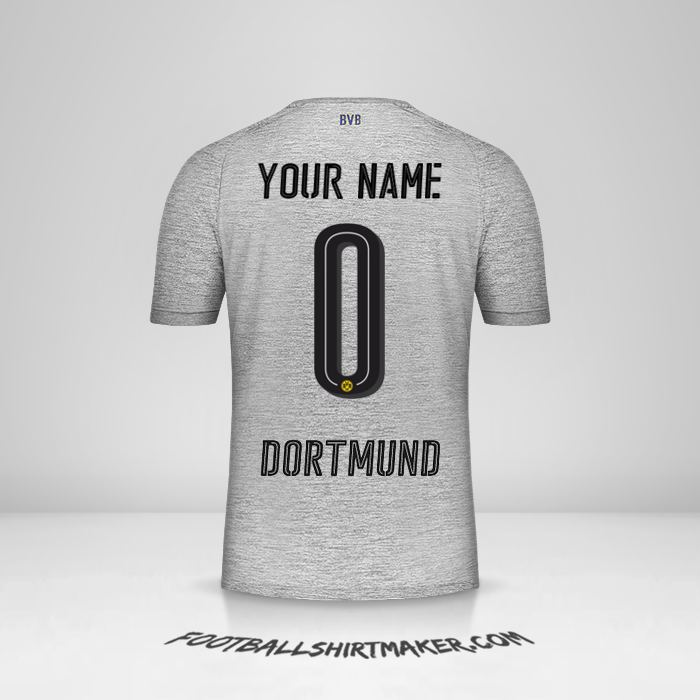 Shirt Borussia Dortmund 2017/18 III -  your name - 0