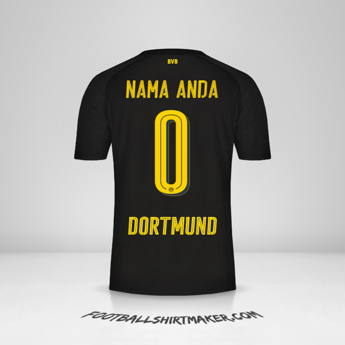 Jersey Borussia Dortmund 2017/18 II -  nama anda - 0