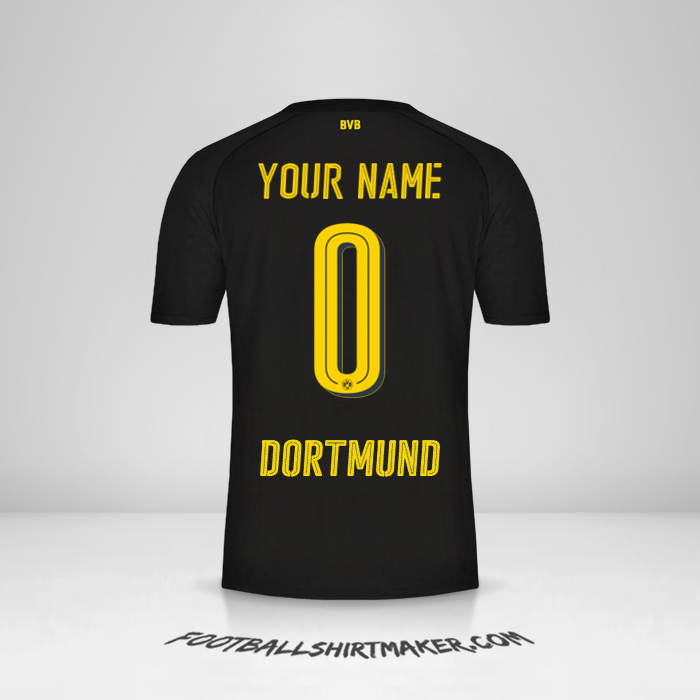 Shirt Borussia Dortmund 2017/18 II -  your name - 0