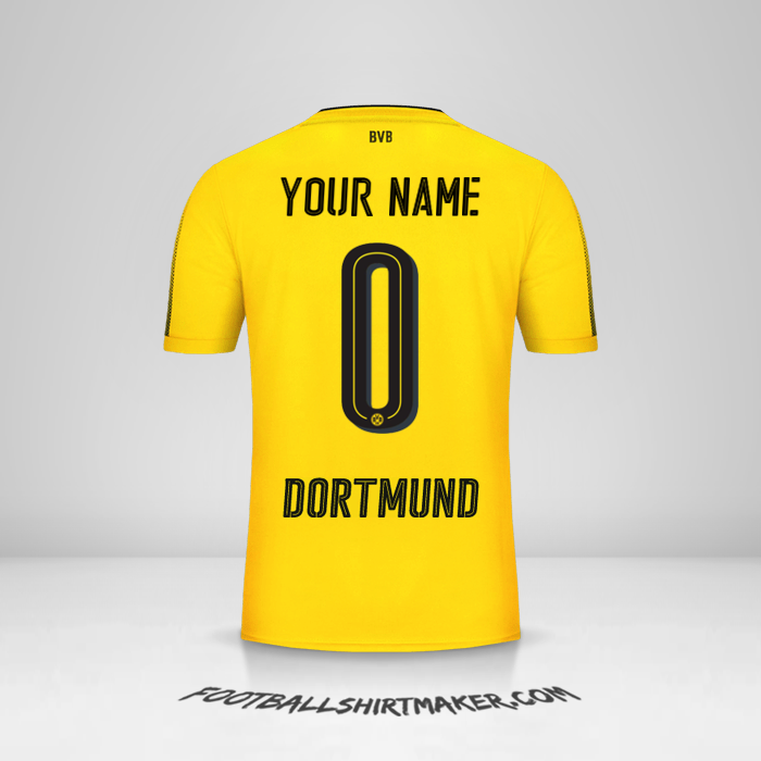 Jersey Borussia Dortmund 2017/18 -  your name - 0