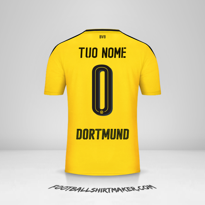 Maglia Borussia Dortmund 2016/17 -  tuo nome - 0