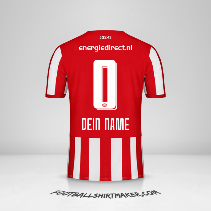 Trikot PSV 2019/20 -  dein name - 0