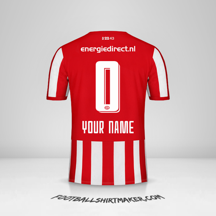Shirt PSV 2019/20 -  your name - 0