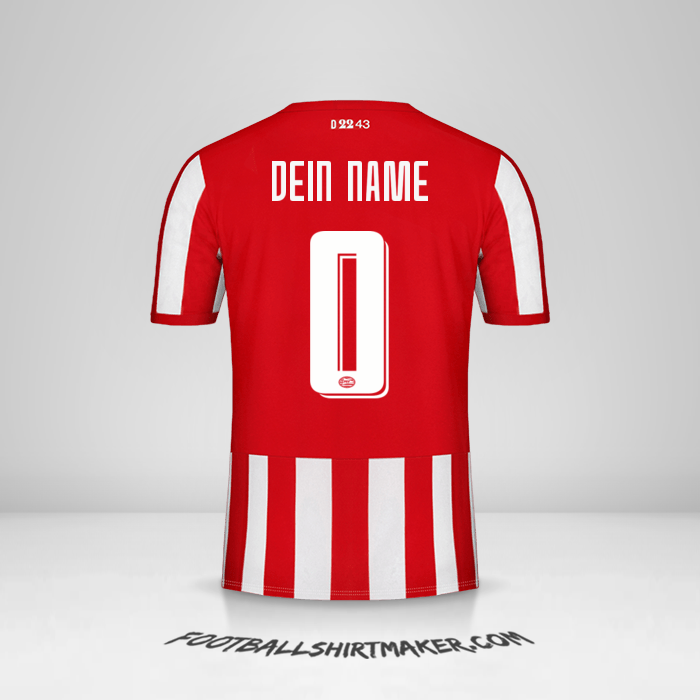Trikot PSV 2019/20 Cup -  dein name - 0