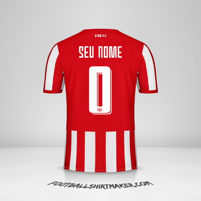 Camisa PSV Cup 2019/20 -  seu nome - 0