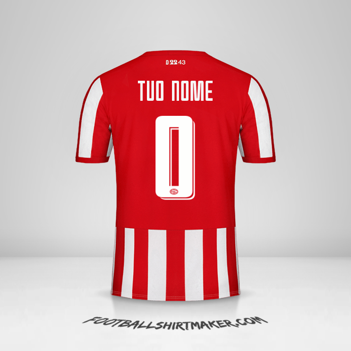 Maglia PSV Cup 2019/20 -  tuo nome - 0