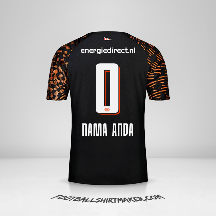 Jersey PSV 2019/20 II -  nama anda - 0