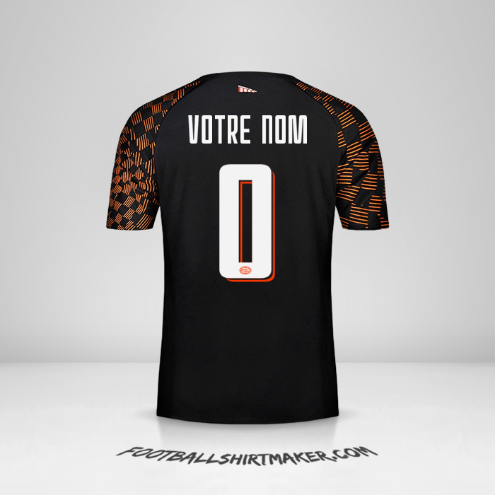 Maillot PSV 2019/20 Cup II -  votre nom - 0