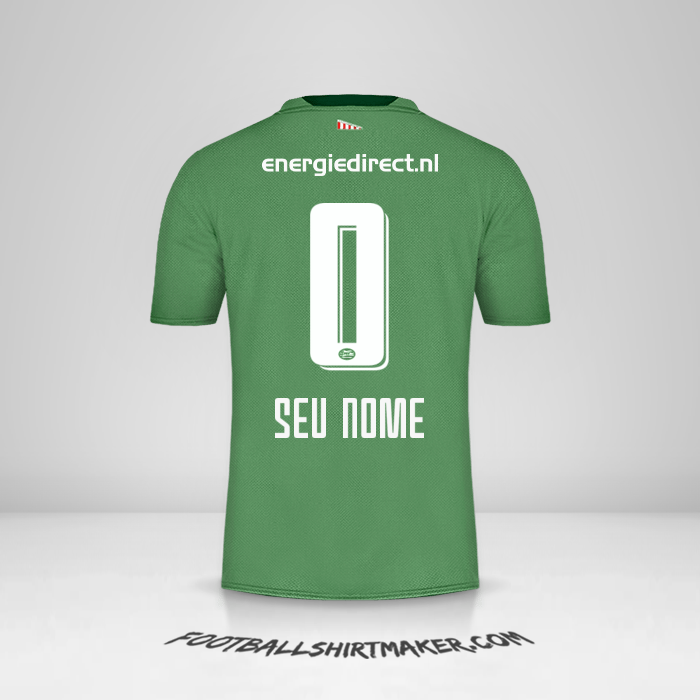 Camisa PSV 2019/20 III -  seu nome - 0