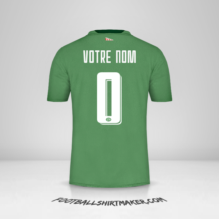 Maillot PSV 2019/20 Cup III -  votre nom - 0