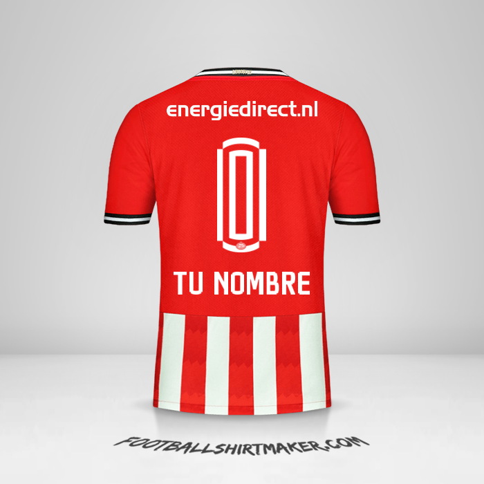 Jersey PSV 2020/21 -  tu nombre - 0