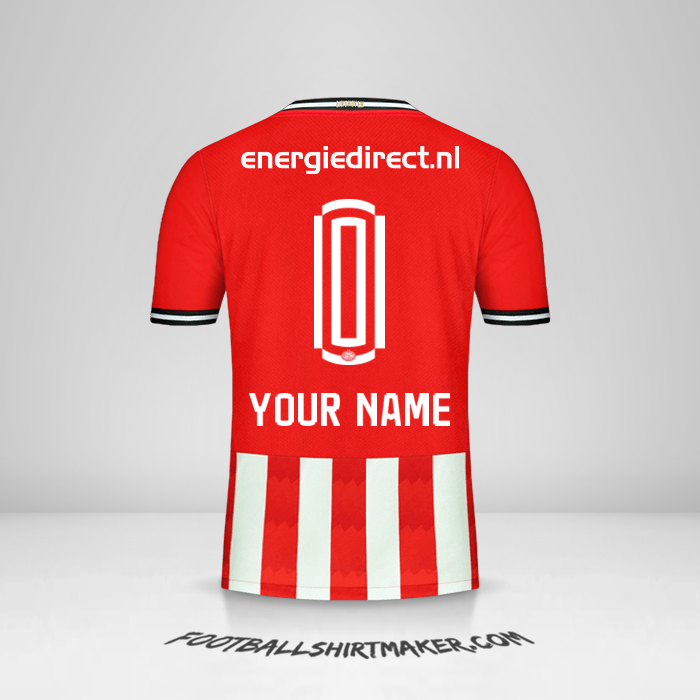 Jersey PSV 2020/21 -  your name - 0
