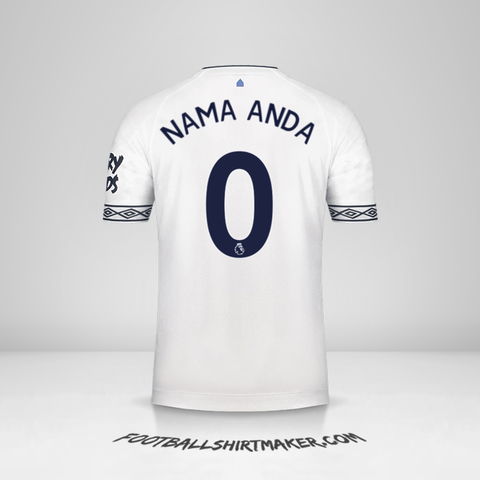 Jersey Everton FC 2018/19 III -  nama anda - 0