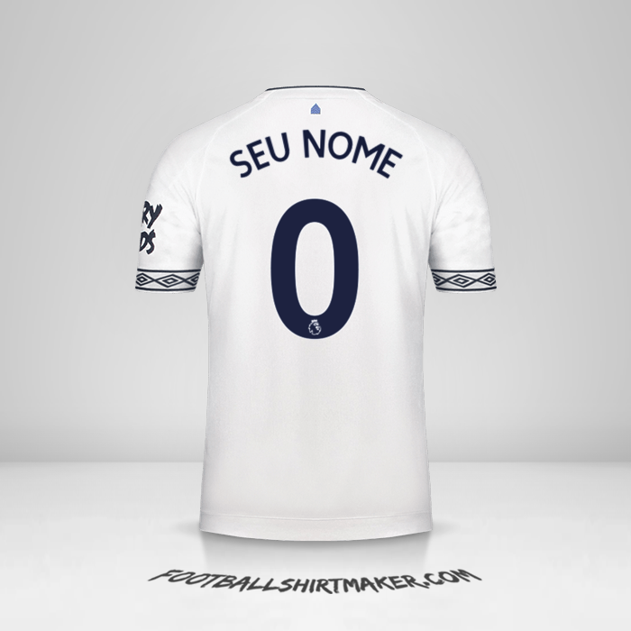 Camisa Everton FC 2018/19 III -  seu nome - 0